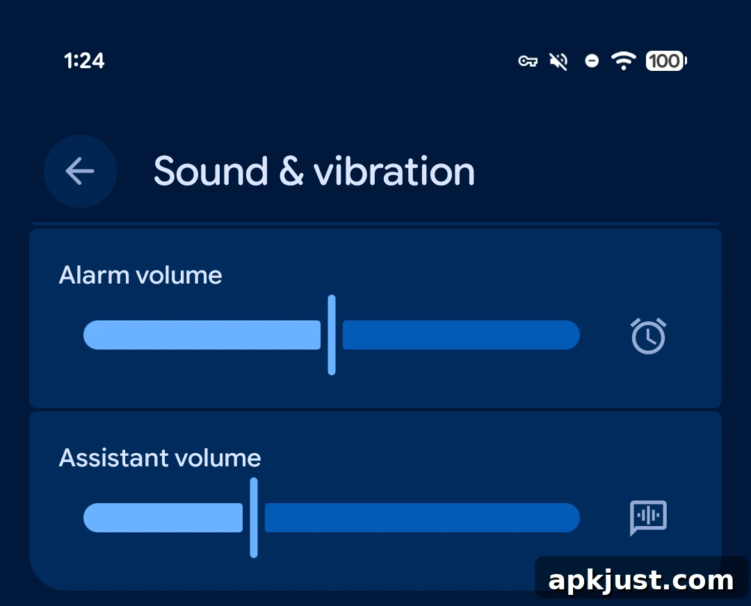 Assistant volume control