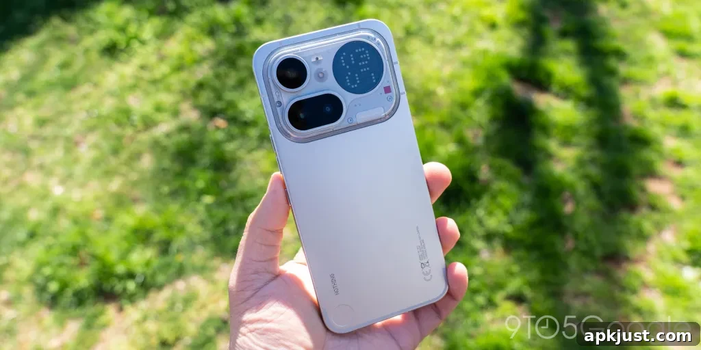 Nothing Phone (4a) Pro back and design