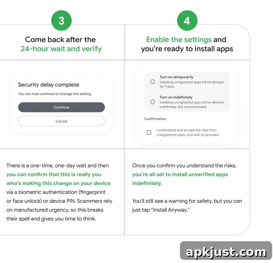 Android Advanced Sideloading Allows Unverified Apps After 1 Day Wait 3 img 708766 2