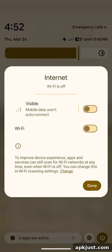 Android 17 Beta 3 Separates Wi-Fi and Mobile Data in Quick Settings 4 img 709595 3