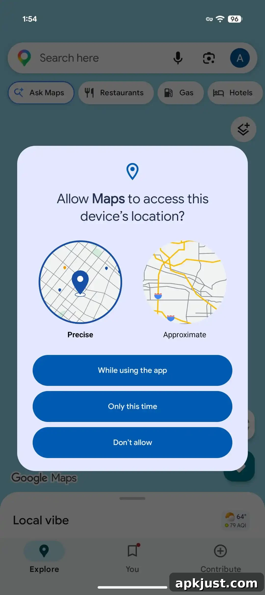 Android 17 Adds Location Button and Enhanced Approximate Privacy 5 Android 17 Beta 2 location permissions screen