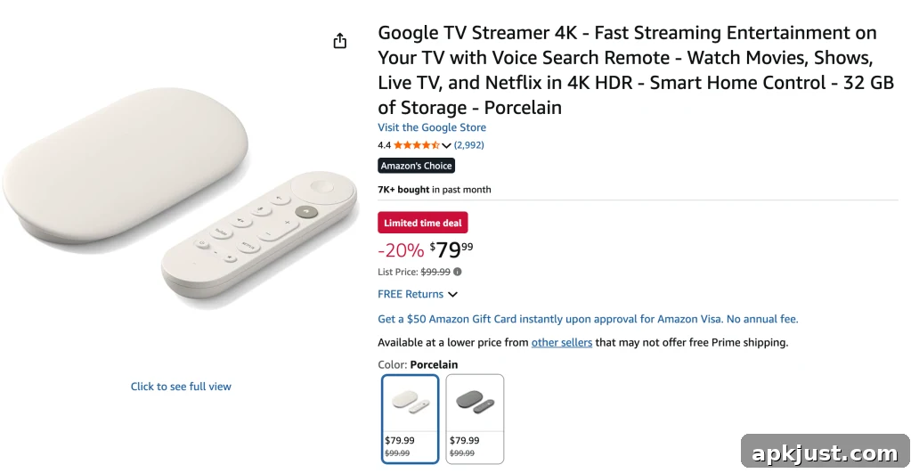 google tv streamer down