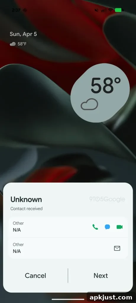 Android Tap to Share: Send Contacts and Files 4 Tap to Share demo 3