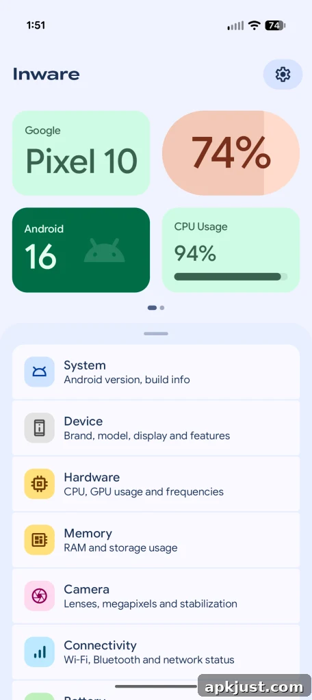 Inware app screenshot 1