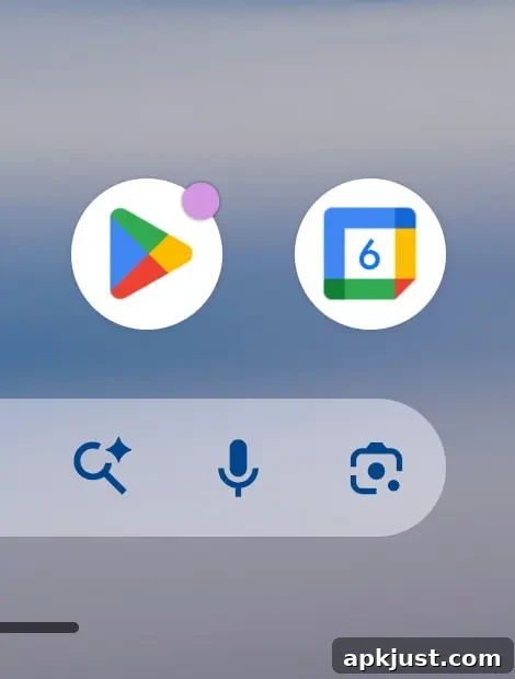 App notification dots Beta 1