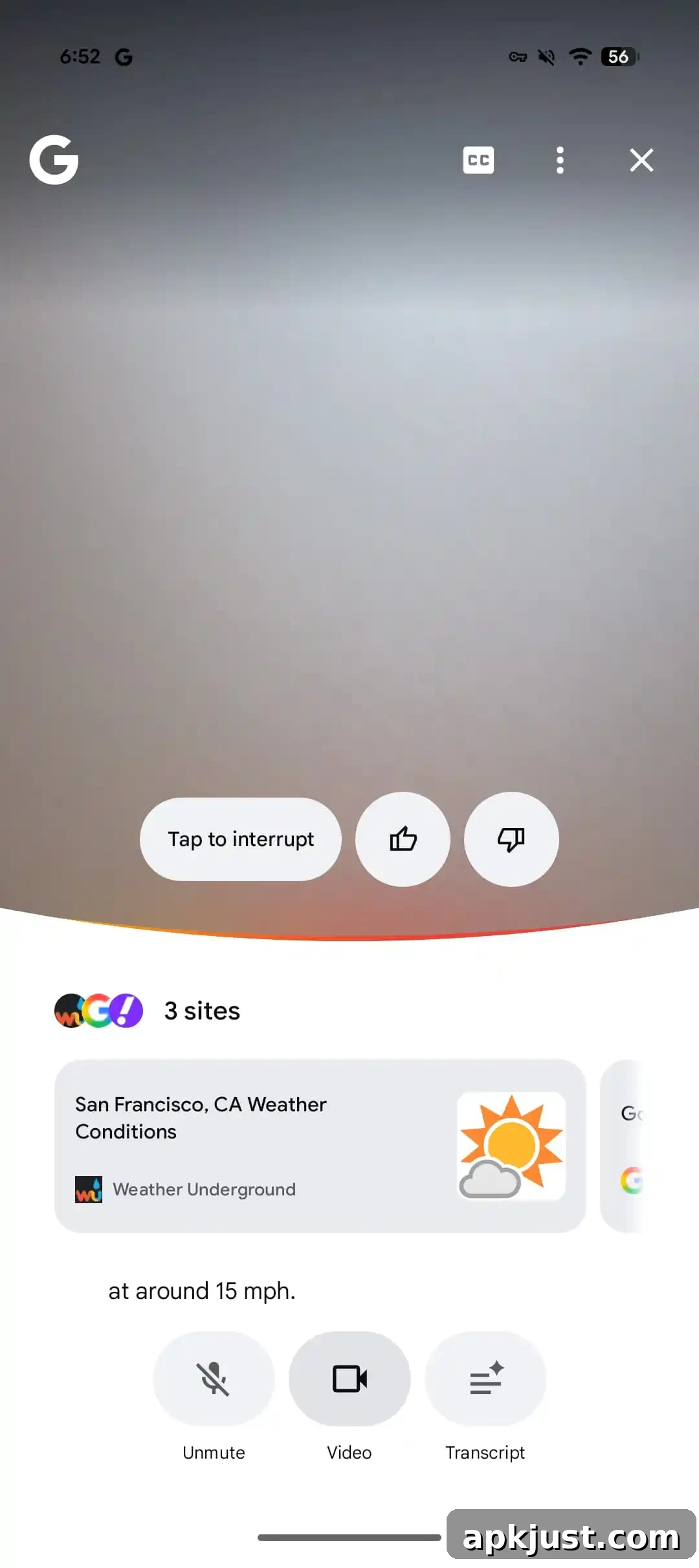 Search Live old design screenshot 3