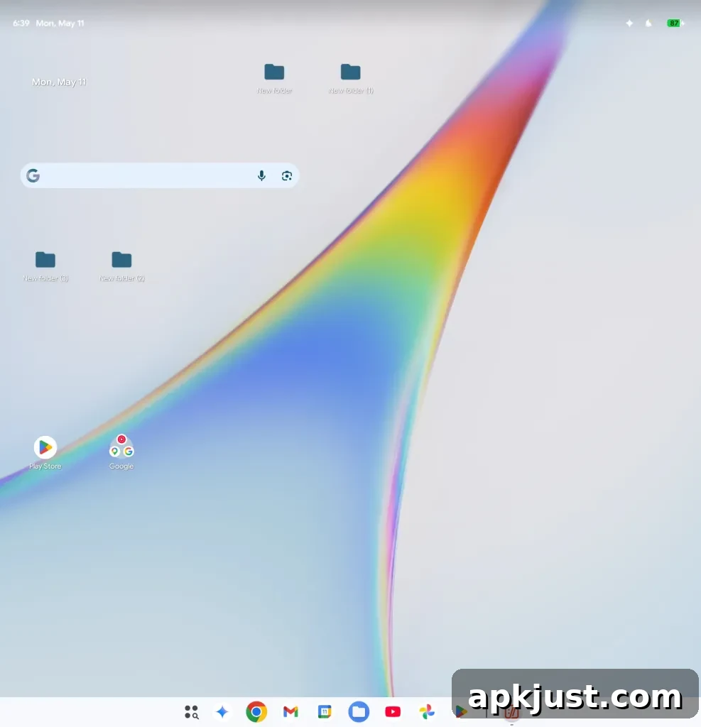 AluminiumOS screenshot 2