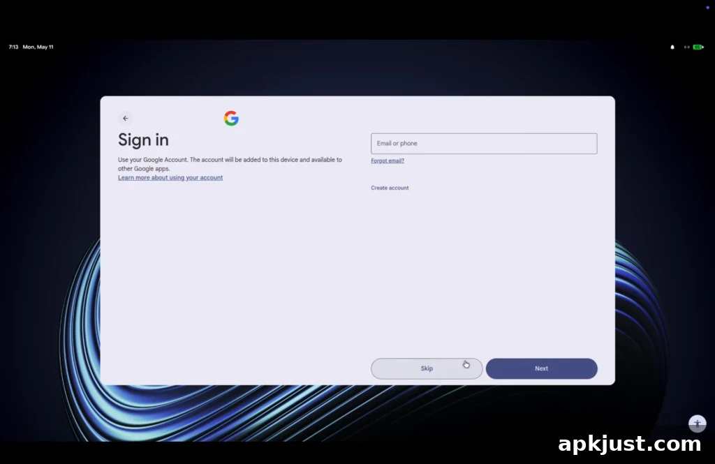AluminiumOS screenshot 3