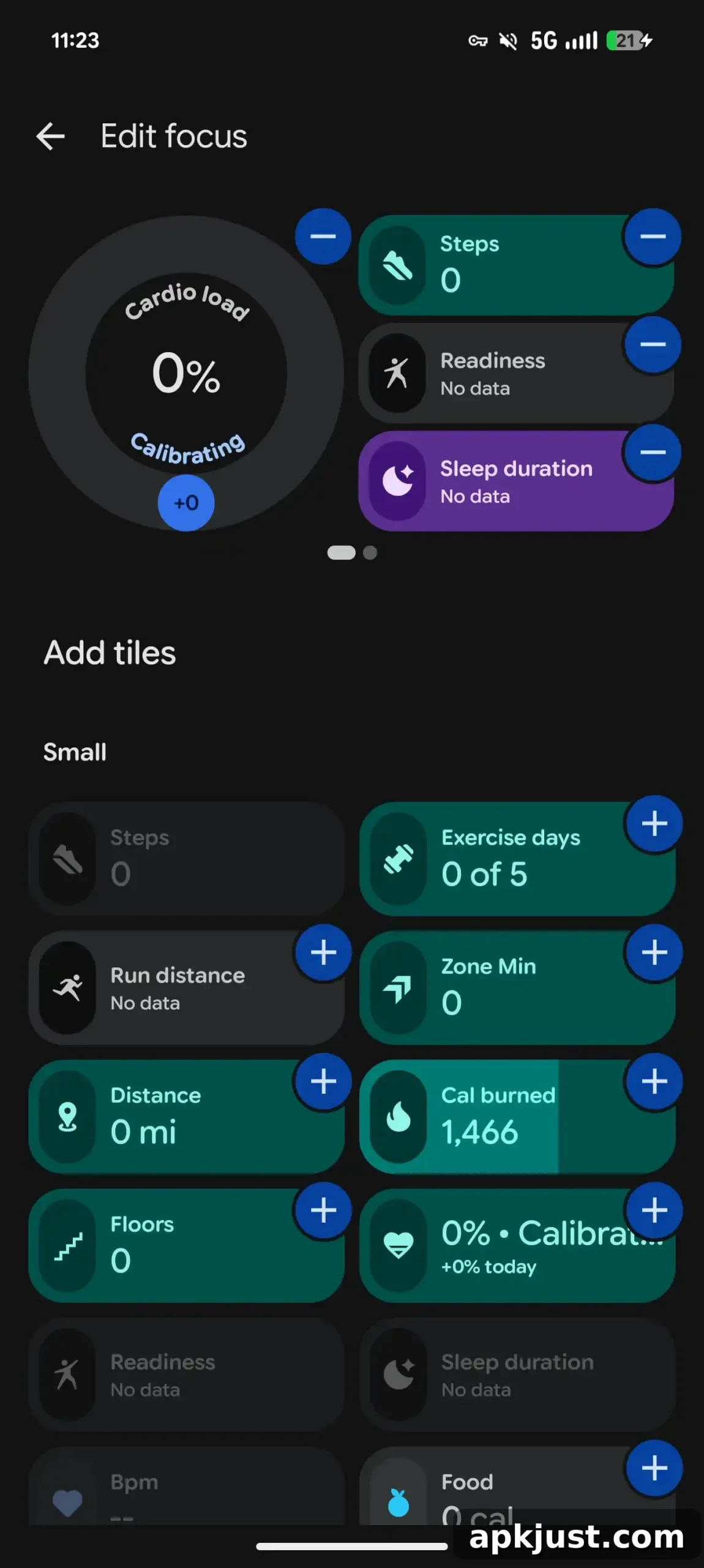 Fitbit update screenshot 2
