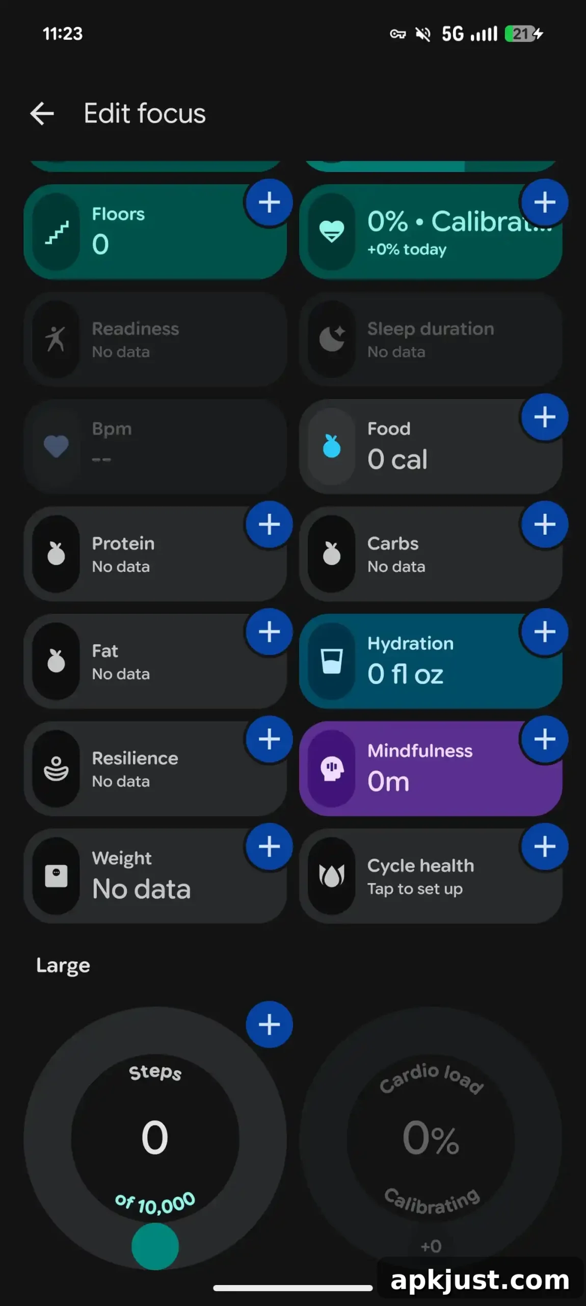 Fitbit update screenshot 3