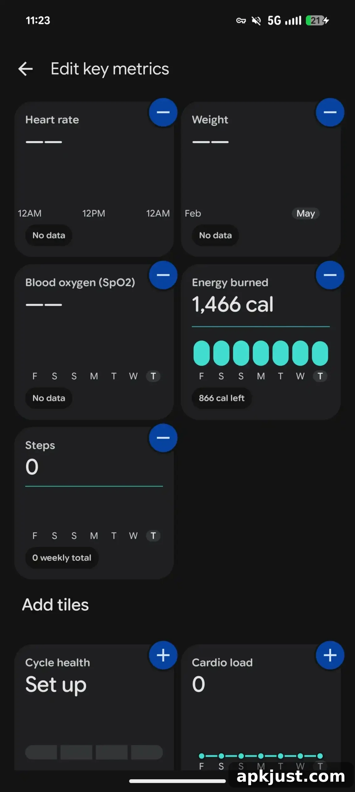Fitbit update screenshot 4
