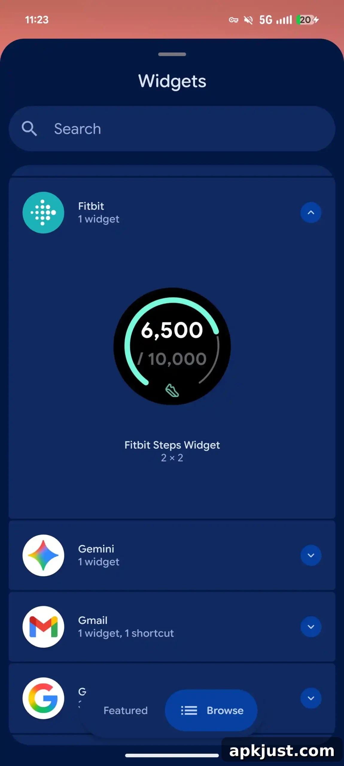Fitbit update screenshot 6