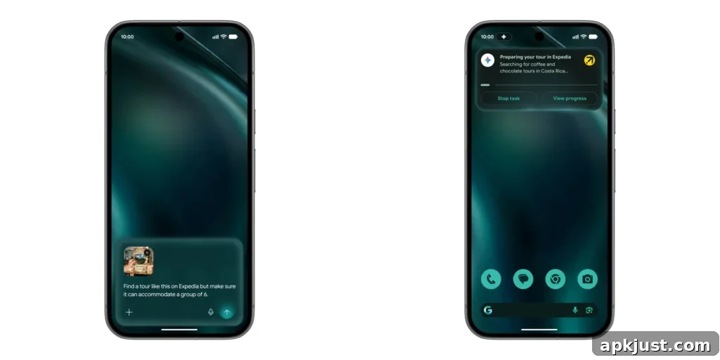 Gemini Intelligence demo