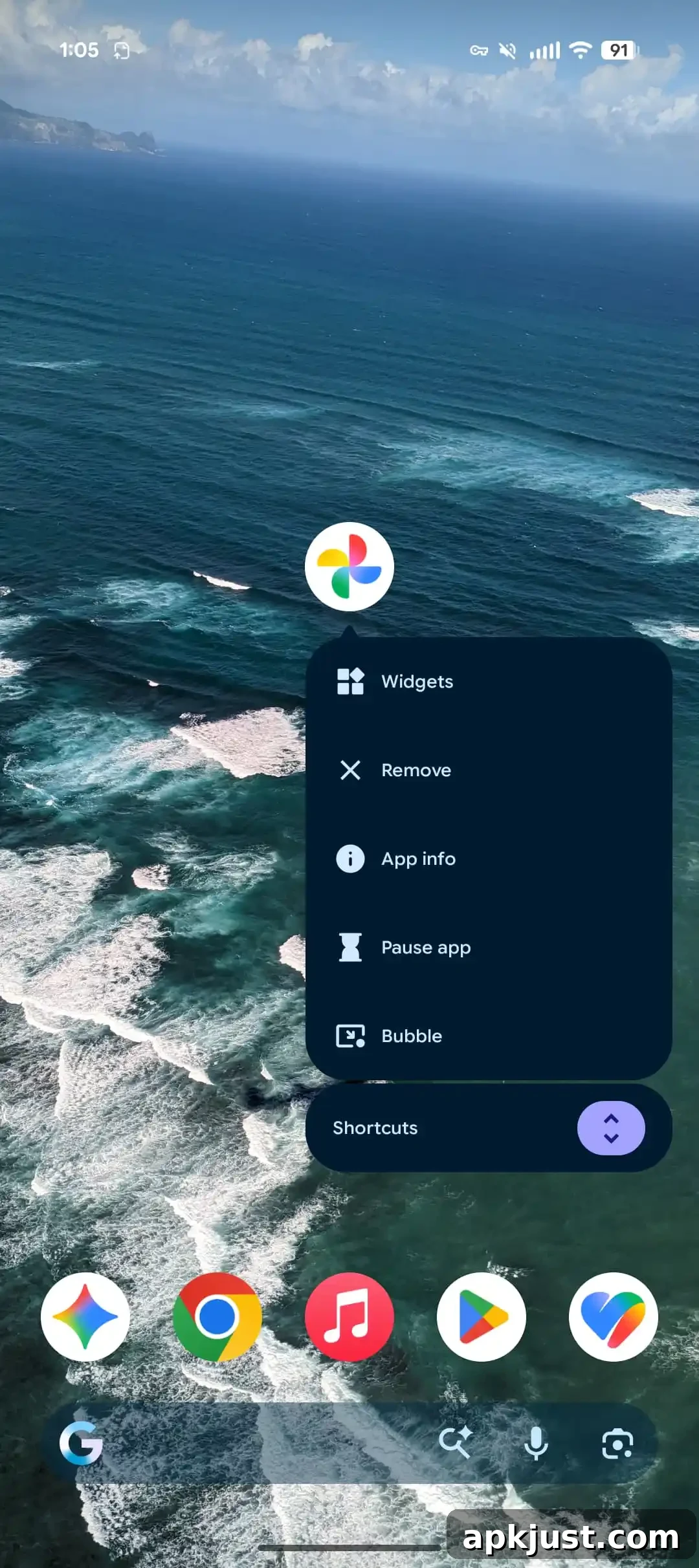 Android 17 QPR1 Beta 3 app menu