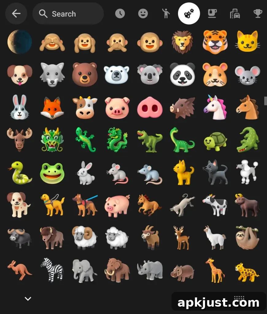 Google 3D emoji preview 1