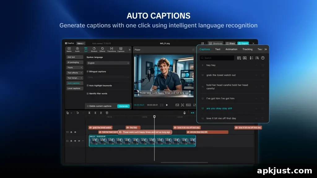 CapCut Pad interface screenshot 2