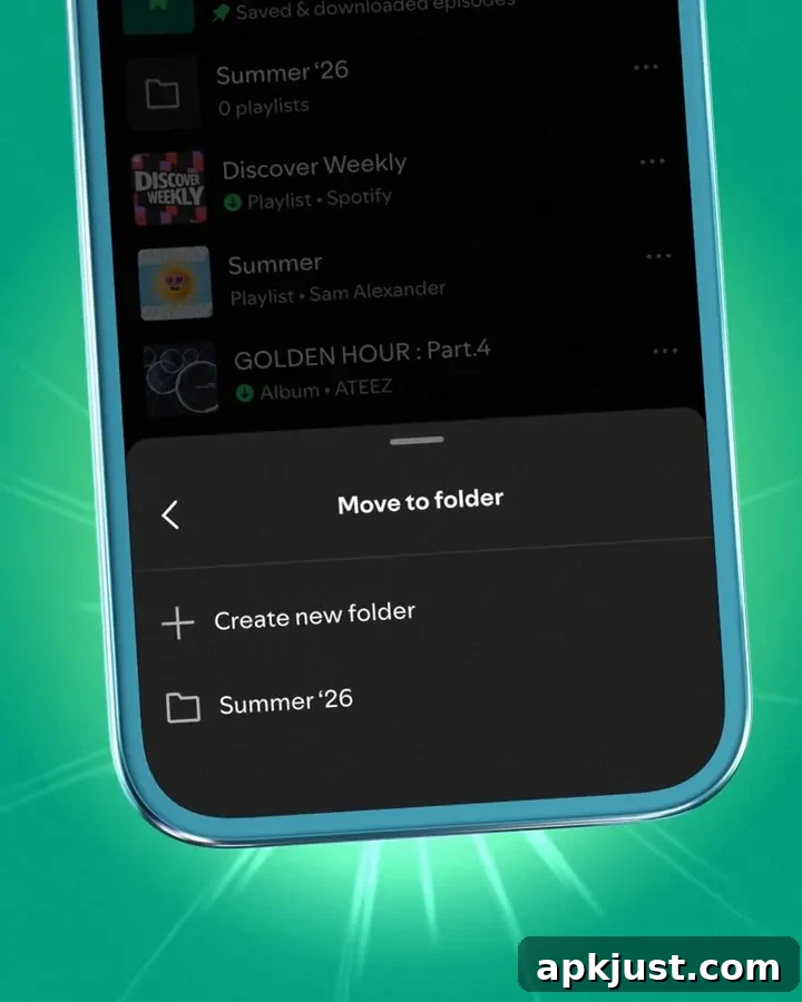Spotify mobile download settings