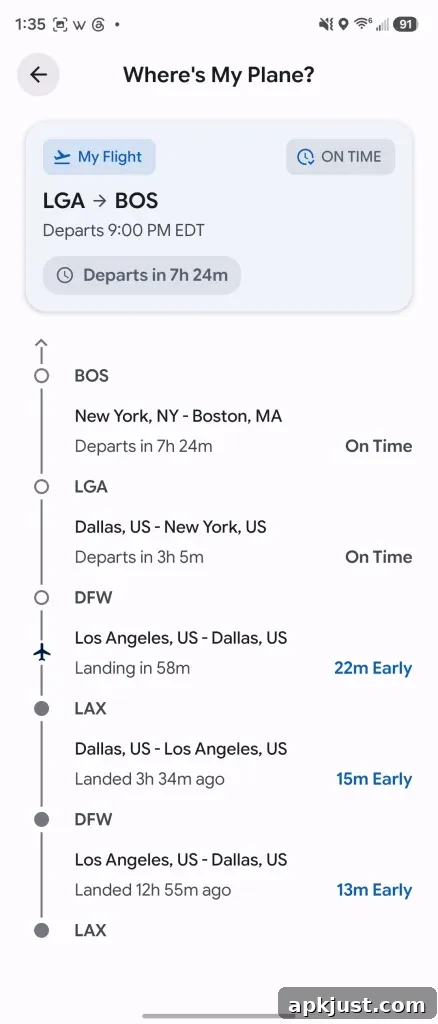 Aviate app screenshot 4