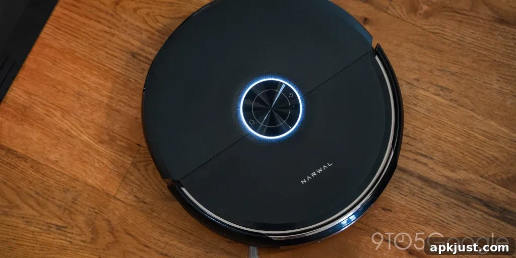 Narwal Flow 2 robot in living room