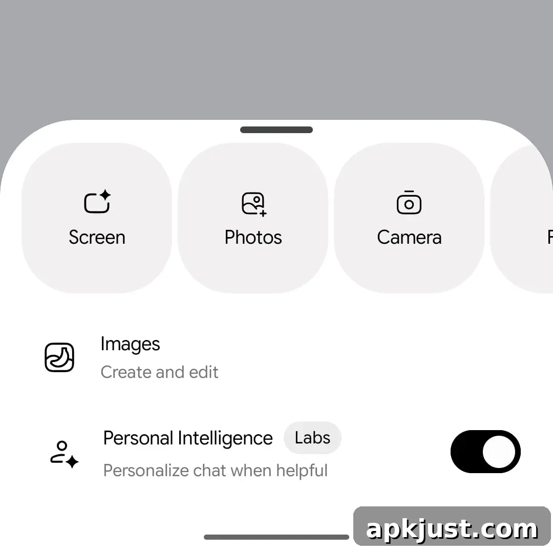 Gemini overlay no Dynamic Color portrait