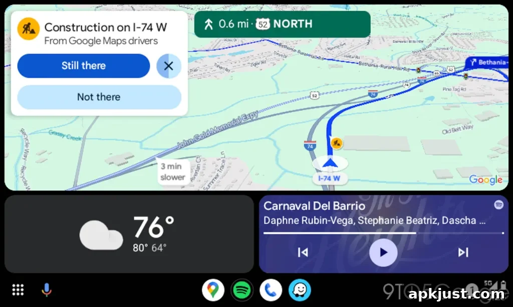 Android Auto Redesigns Google Maps Alerts for Safer Driving 2 img 717322 1