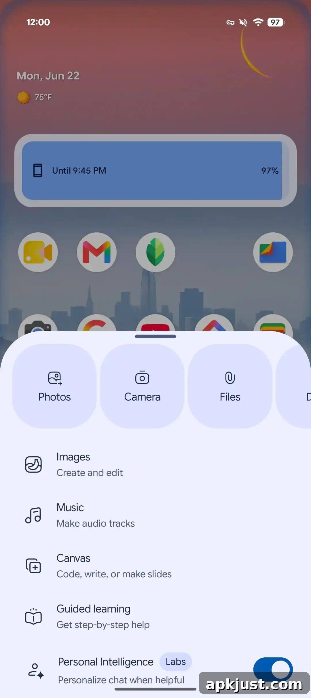 Gemini overlay after update