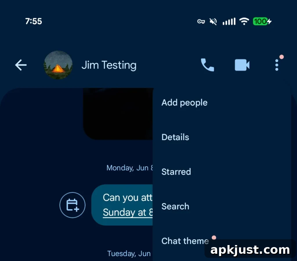 Chat themes preview 1