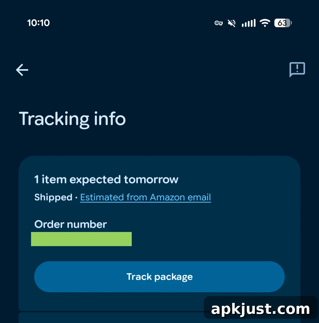 Wallet orders and transactions screenshot 4
