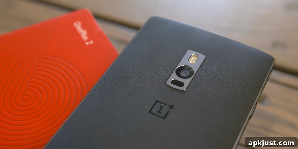 OnePlus device front view