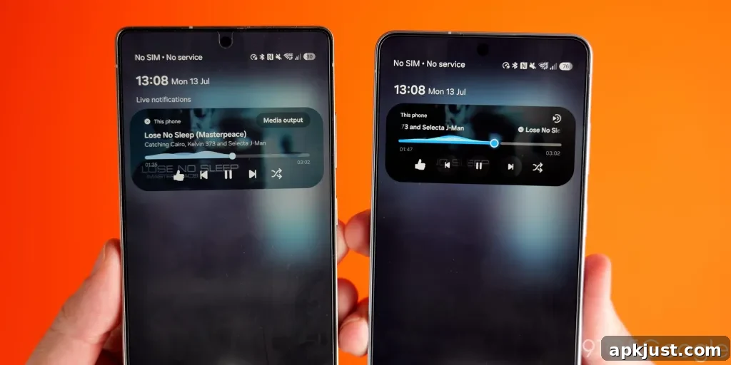 One UI 9 media player
