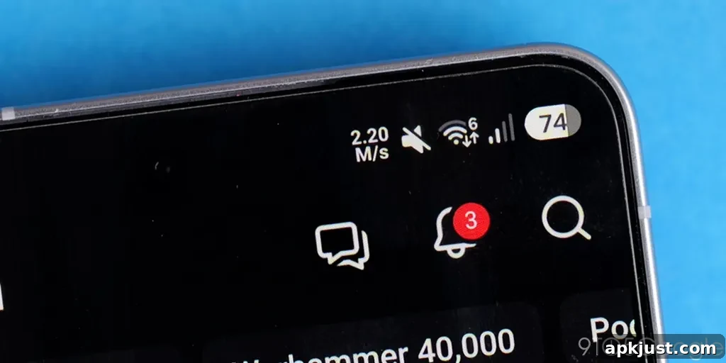 One UI 9 network indicators