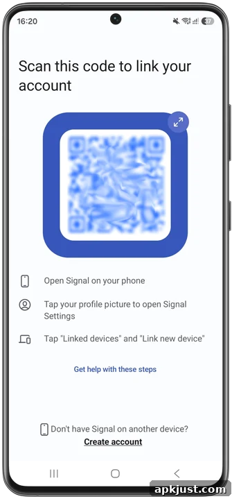 Signal link device screenshot 2