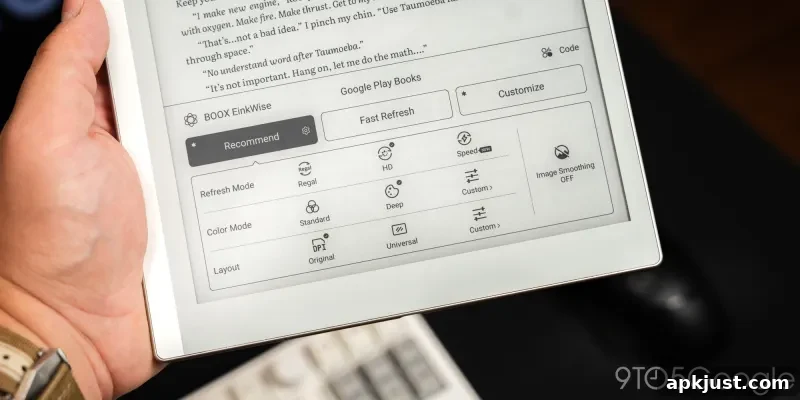 Boox Go 10.3 Gen II with stylus