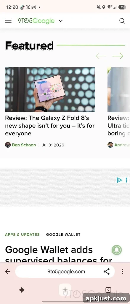 Google Chrome rolls out new Android nav bar with Gemini button 5 Chrome mobile Gemini integration screenshot 4