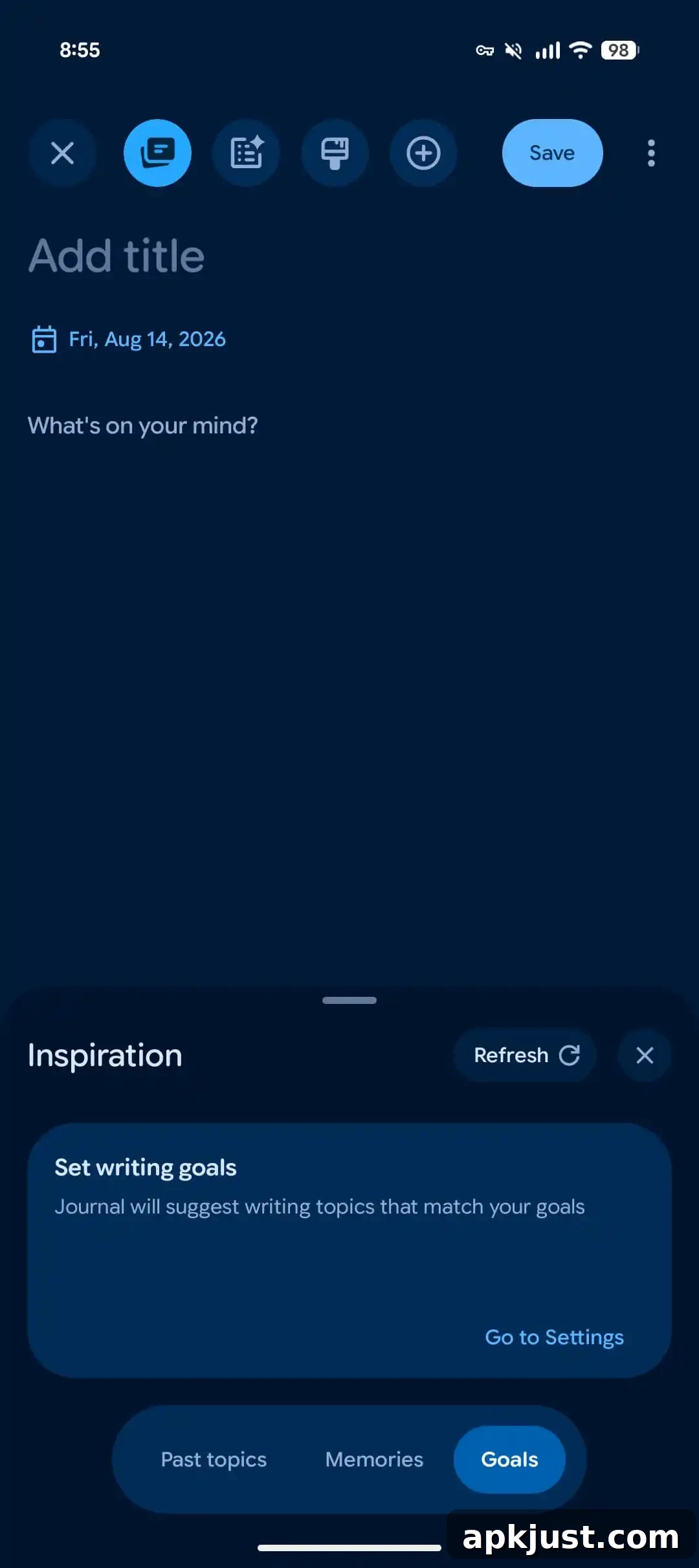 Pixel Journal screenshot 1