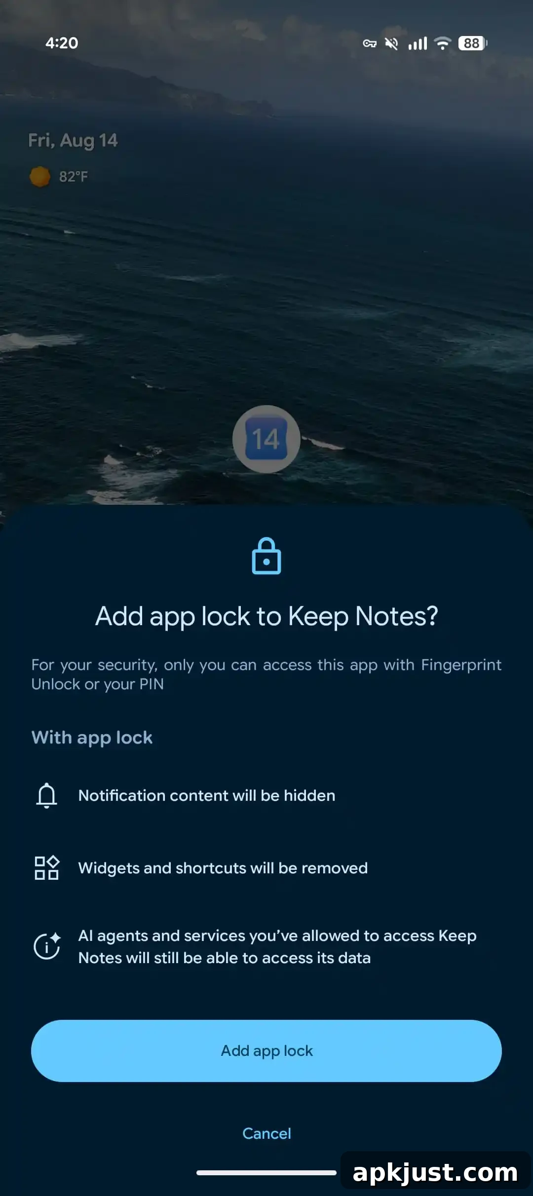 App lock Beta 3