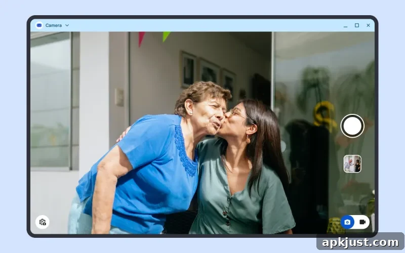 Google Reveals Final UI for Desktop Camera App — Gallery 4 Screenshot 3
