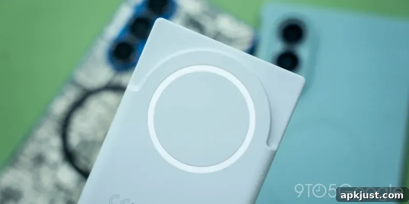 Samsung accessory and camera placement