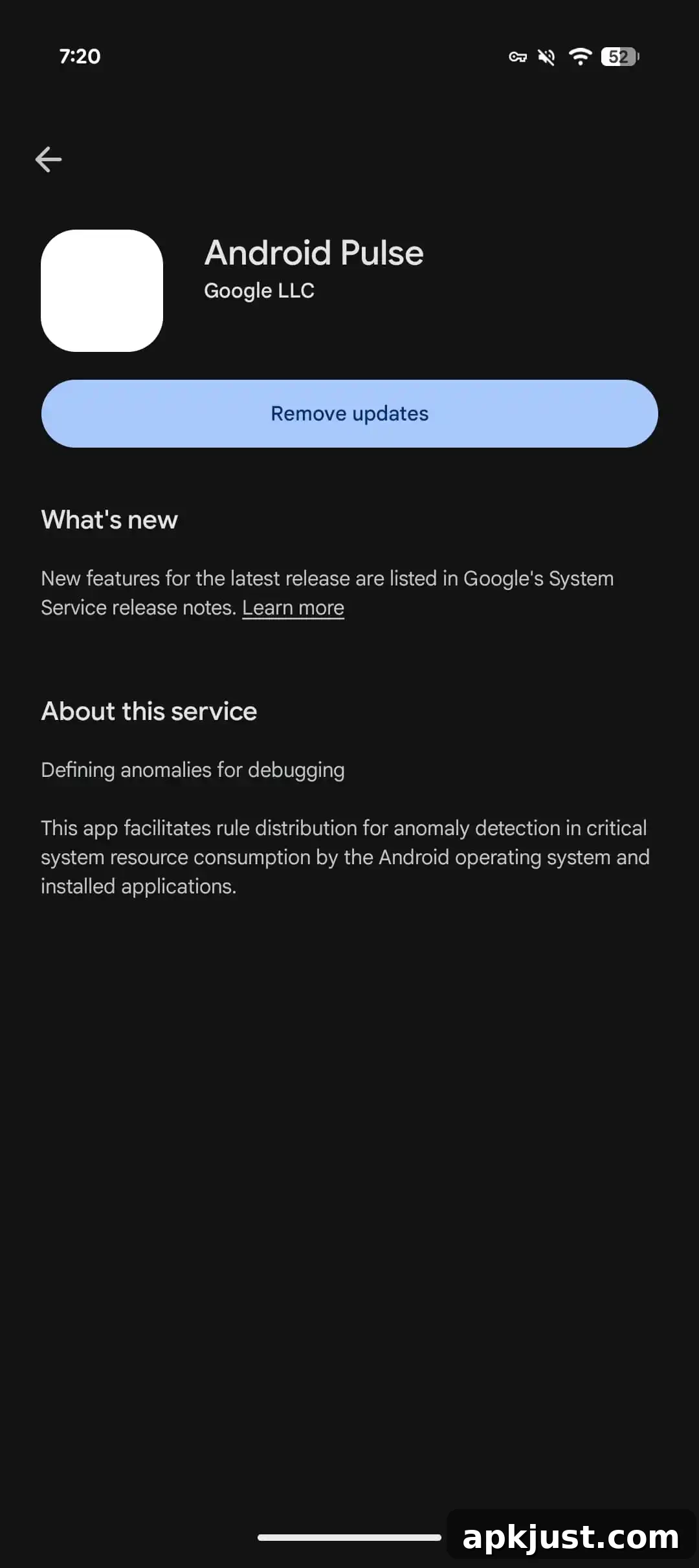 Android Pulse system services screenshot 3