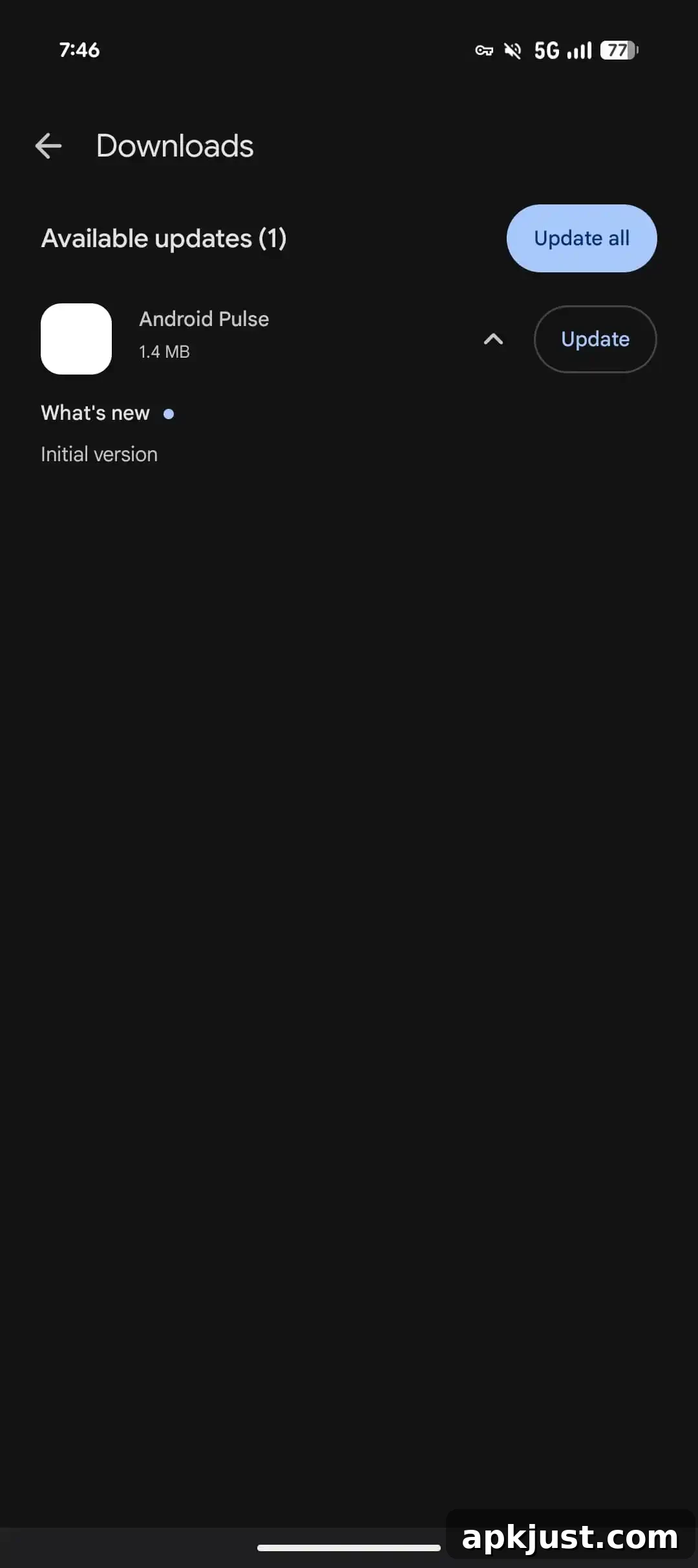 Android Pulse Play Store screenshot 1