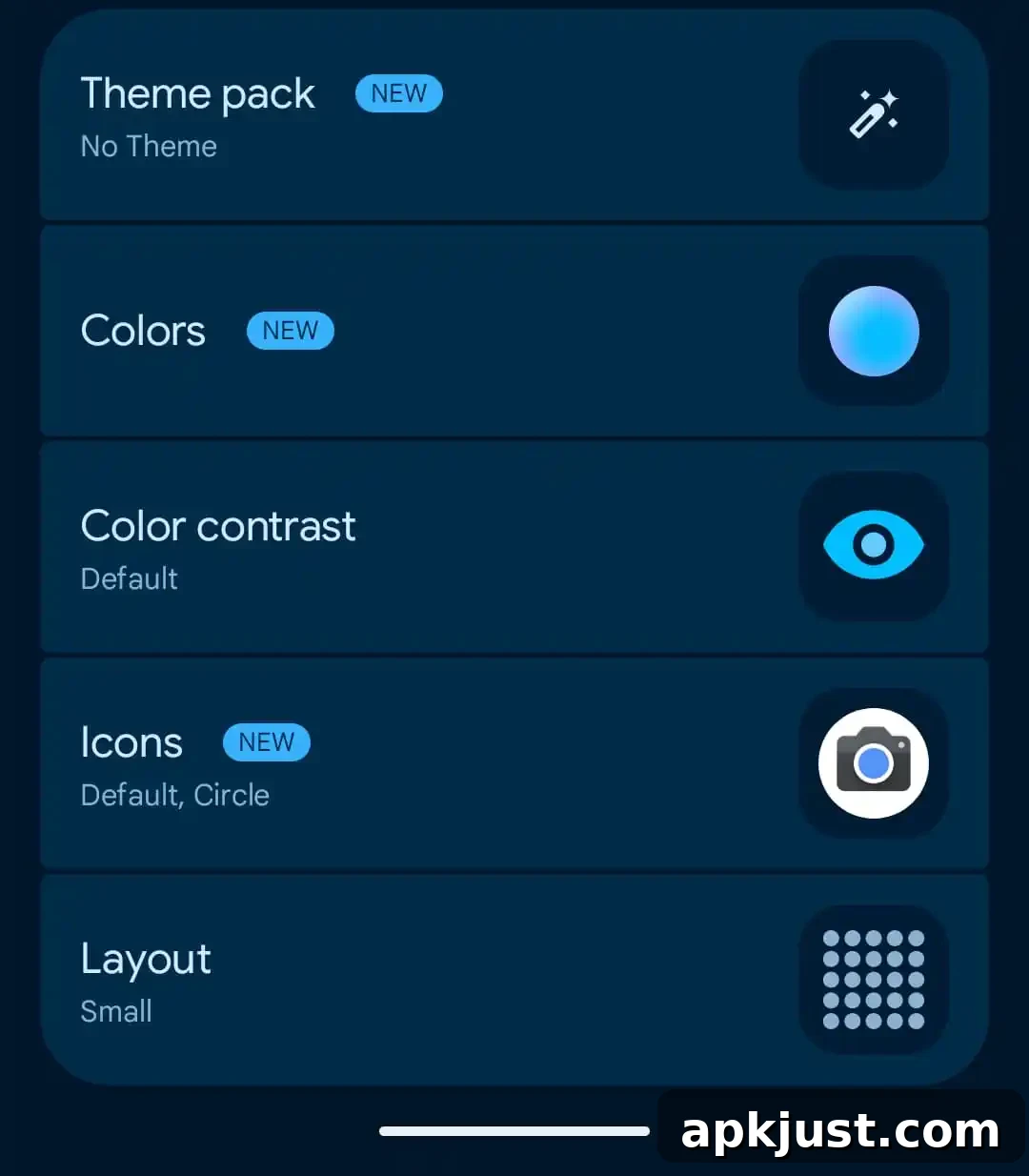 Wallpaper & Style new badge options