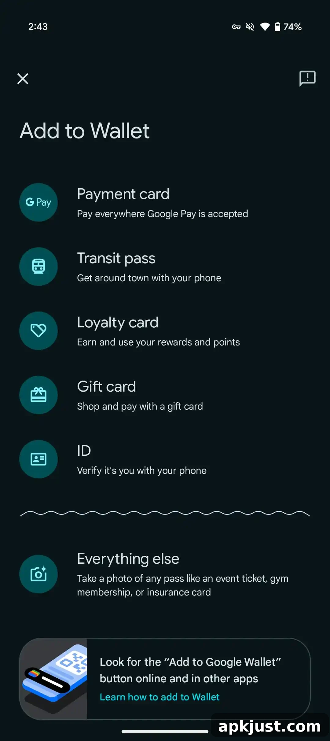 Google Wallet state IDs