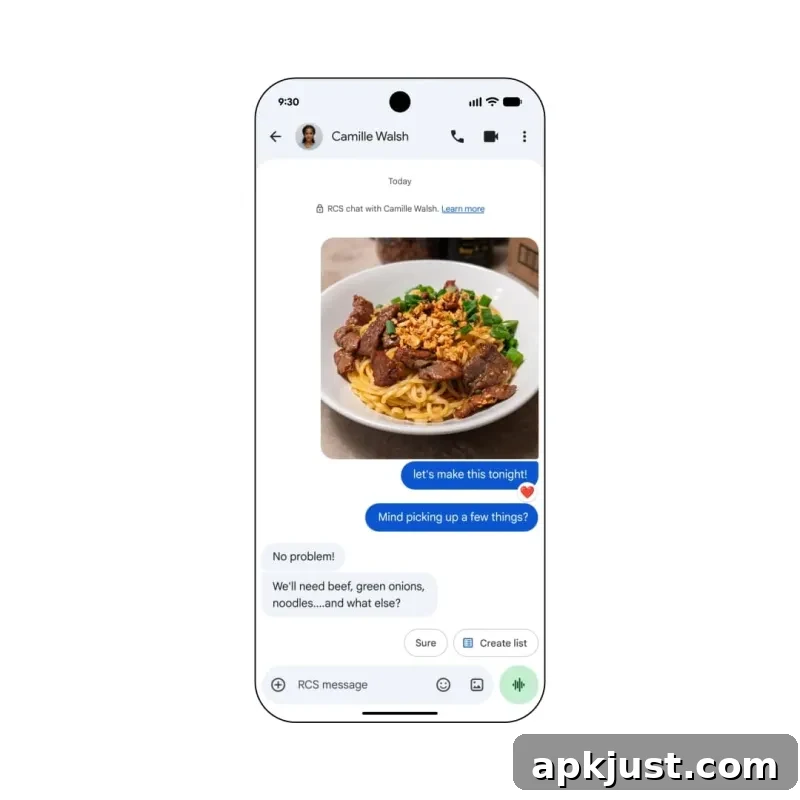 Messages and Keep integration 1