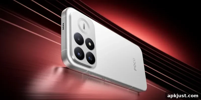 Poco F9 Pro rear design