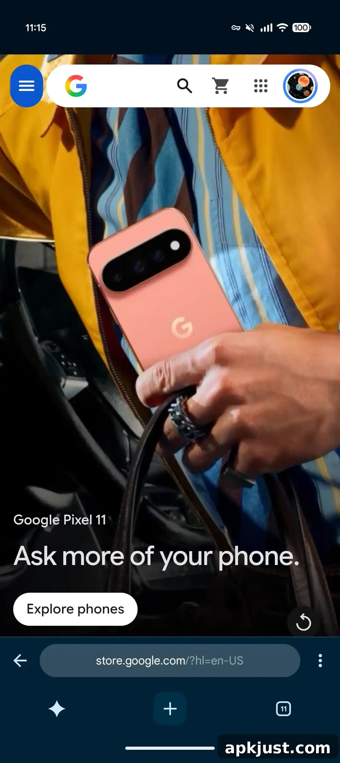 Chrome navigation comparison 1