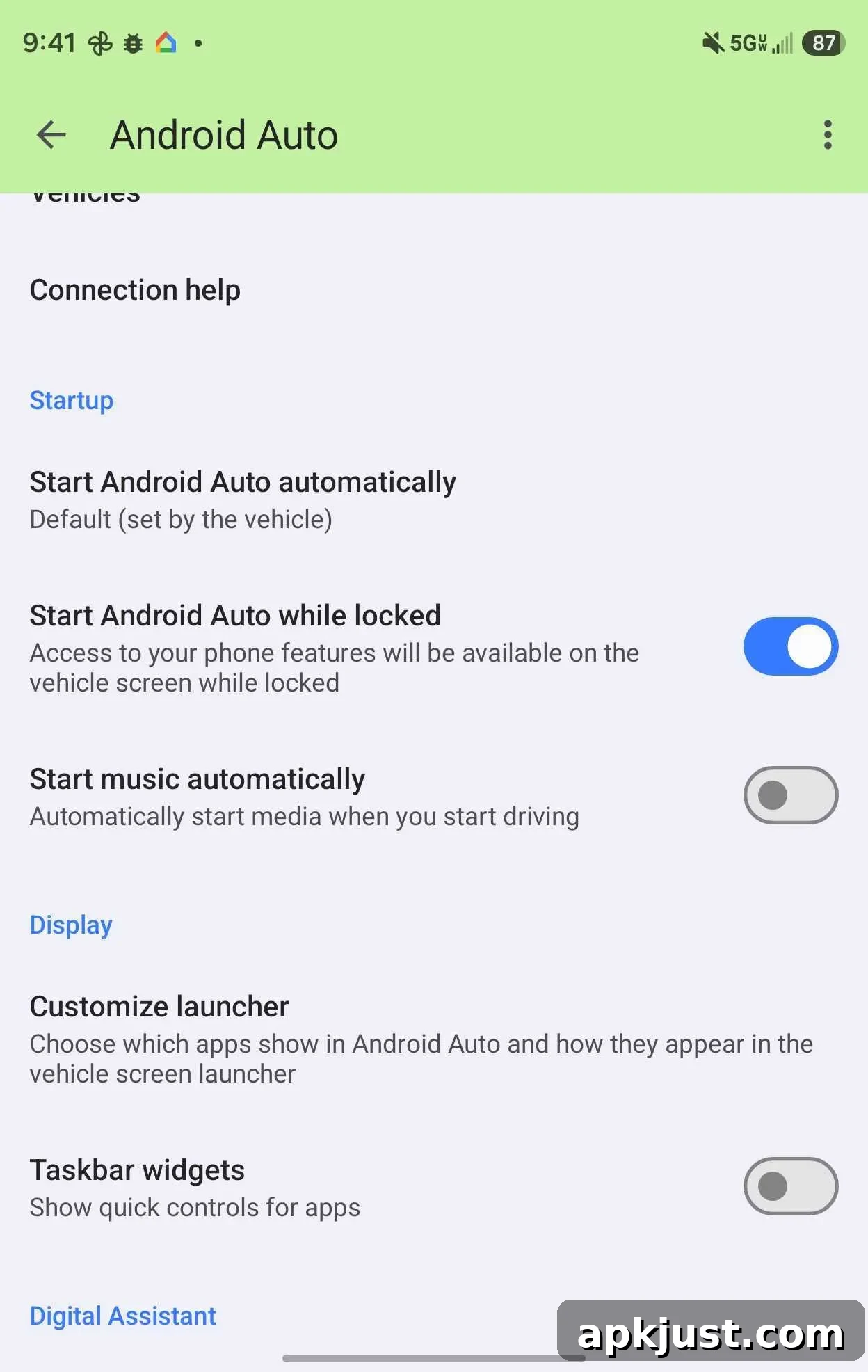 Android Auto 17.6 Rolls Out With Redesigned Logo 5 Android Auto app switcher showing icon