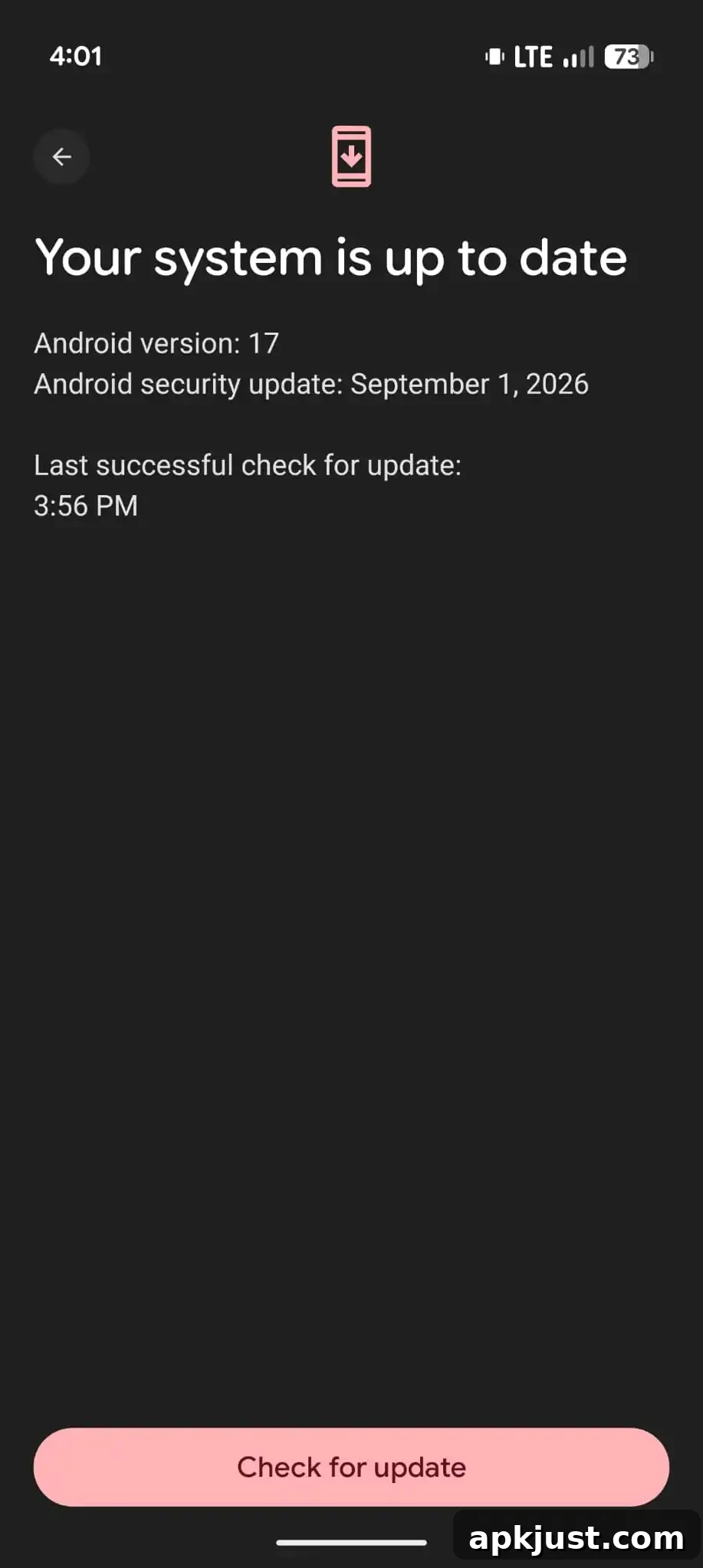 Pixel 11 update notification